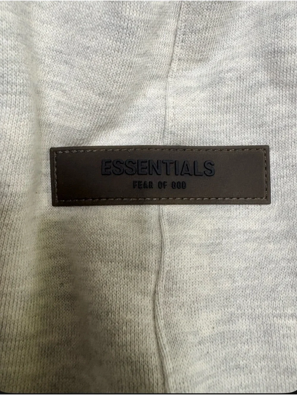 Fear of God ESSENTIALS Cream Drawstring Sweat Shorts